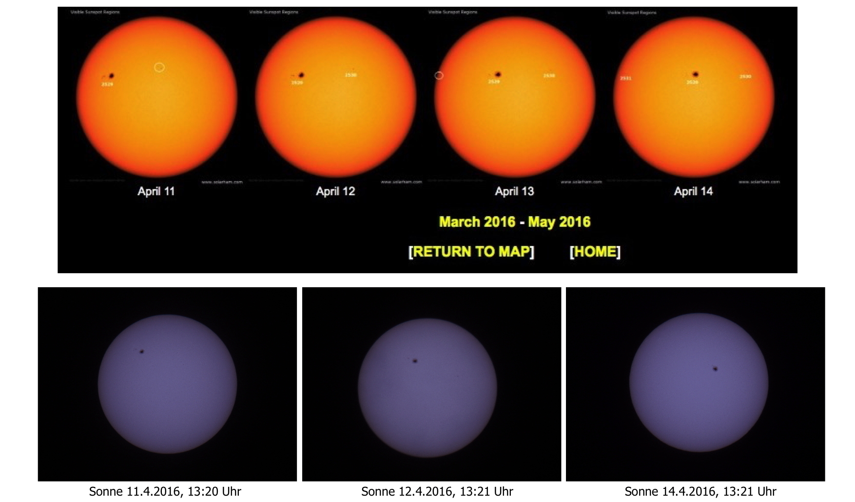 sunspots april2016 2